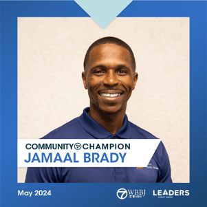 Community Champion 2024 Jamaal Brady