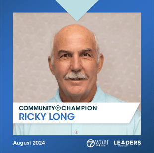 Community Champion 2024 Ricky Long